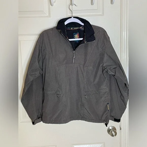 Sunice Golf Jacket Pull Over Long Sleeve 1/3 Zip Wind Breaker Mesh Lined Size S  - Picture 9 of 11